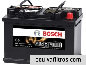 Batería BOSCH S6585B