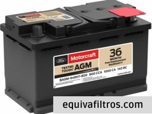 Batería MOTORCRAFT BAGM94RH7800