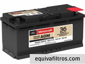 Batería MOTORCRAFT BAGM95RH9
